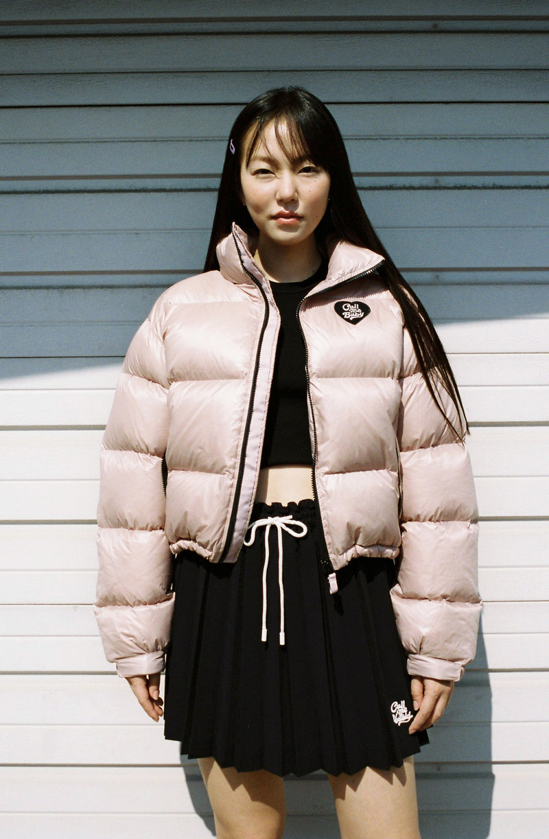 Baby pink winter on sale jacket