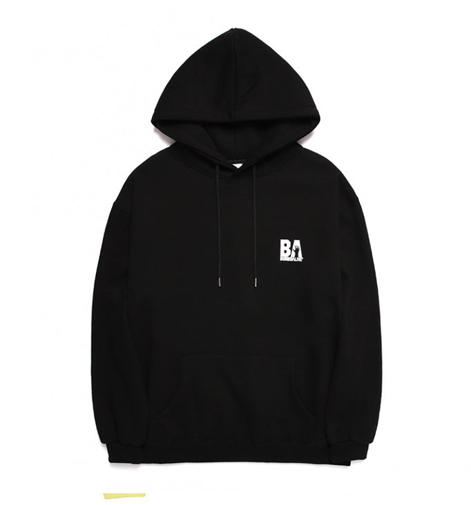 BA OG ロゴフーディ / BA OG LOGO HOODIE - BLACK – 60% - SIXTYPERCENT