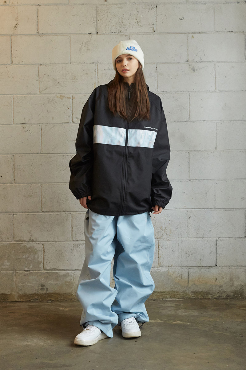 スーパーワイドパンツ / BSR2223FWPT008 LOGO COTTON SUPER WIDE PANTS 