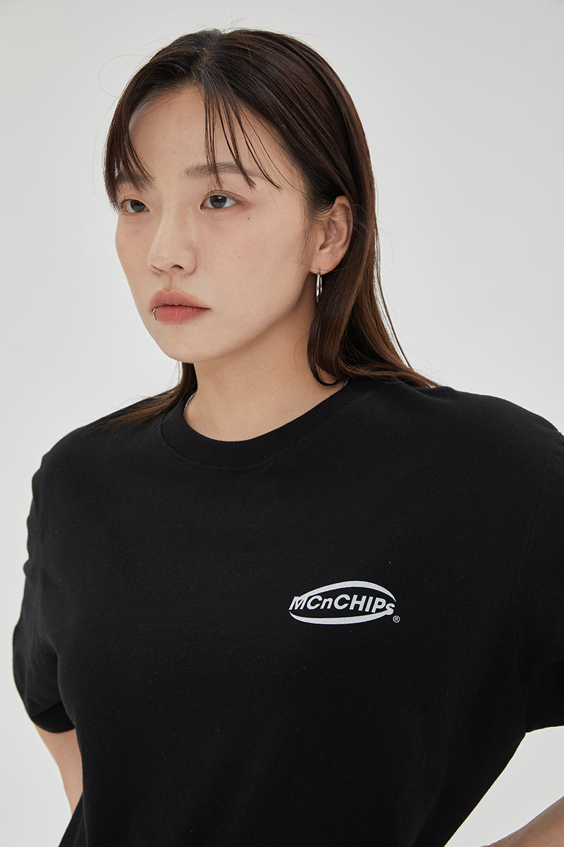 OG LINE-M LOGO T-shirt [black] (6566003966070)