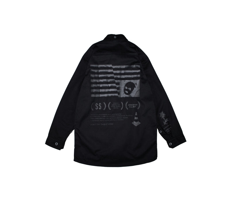 ネーションフラッグロングスリーブシャツ/NATION FLAG Longsleeve-Shirt