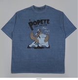 ネイビーポパイ半袖Tシャツ / ASCLO Navy Popeye Short Sleeve T Shirt (2color)