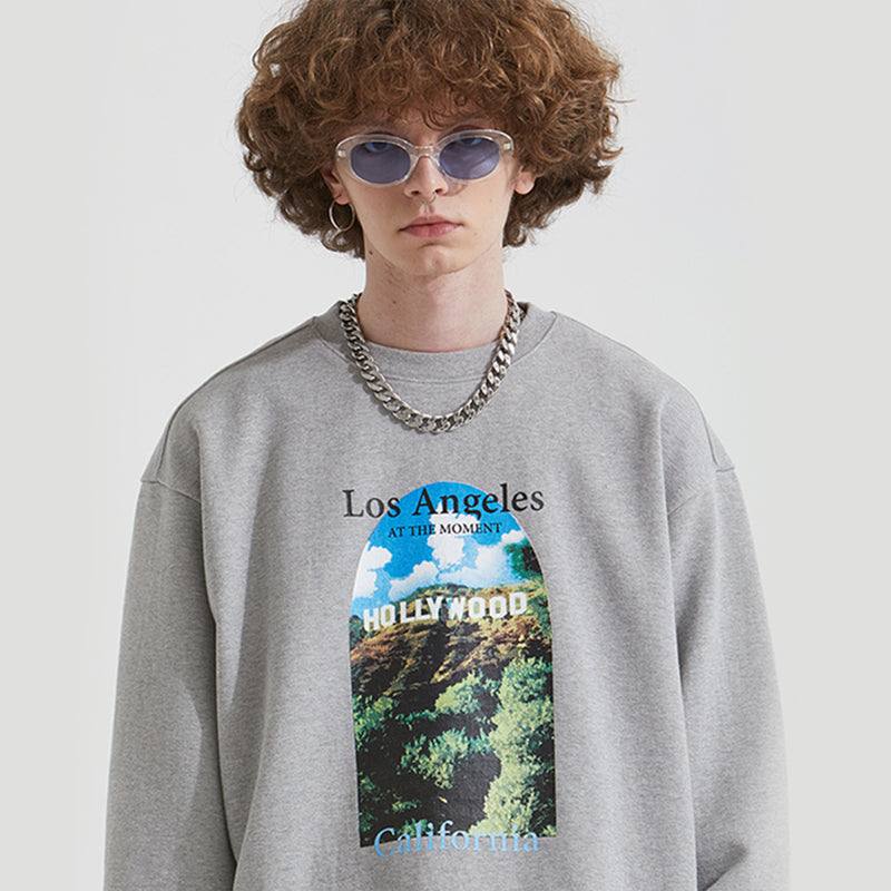 ハリウッドスウェットシャツ / Hollywood Sweatshirt (GRAY) – 60