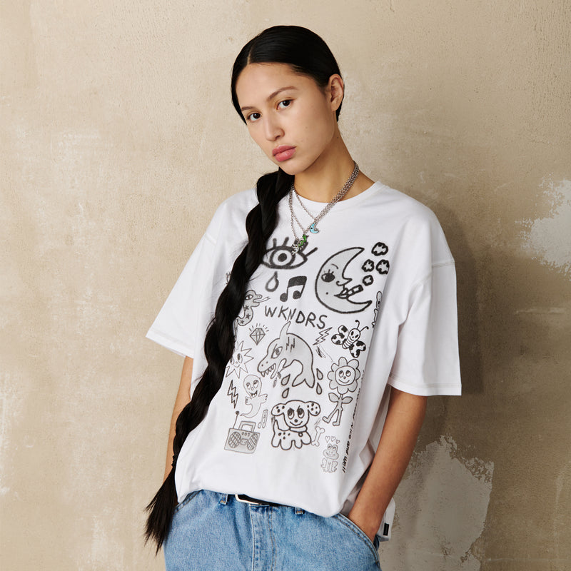 アイスクリームTシャツ / ISCREAM T-SHIRT (WHITE)WKNDRS/ {{ category