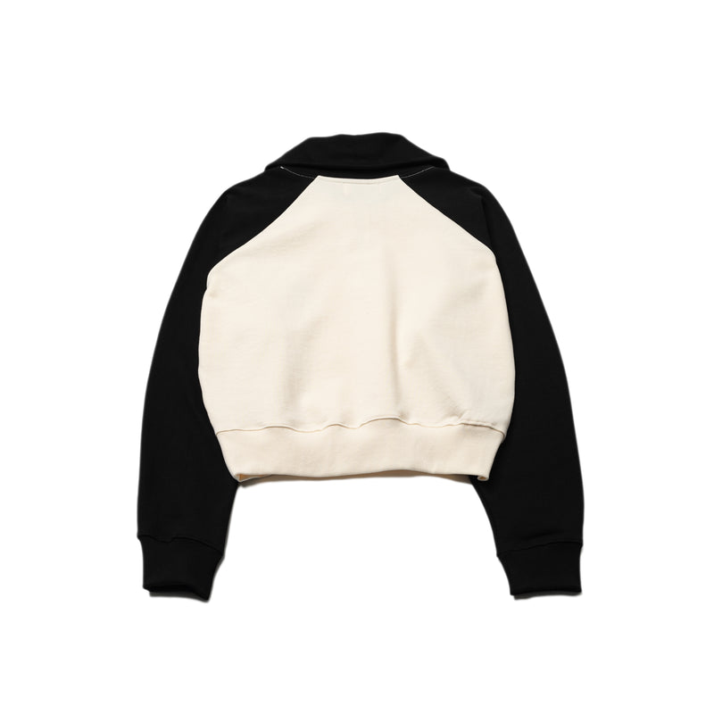 ラグランハーフジップアップスウェット/RAGLAN HALF ZIPUP SWEATSHIRT