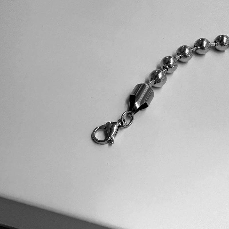 ボーリングスティールブレスレット / Bowling steel bracelet