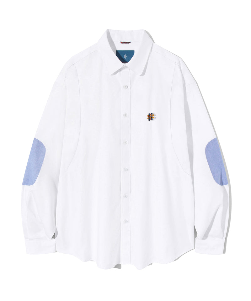 エルボーパッチオックスフォードシャツ/Elbow Patch Oxford Shirt S117