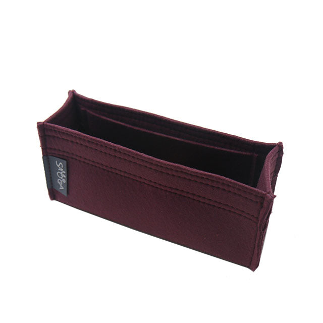 (ON SALE / CHA-Vanity-Pouch / 1.2mm Burgundy) Bag Organizer for CHA Classic  Vanity Pouch