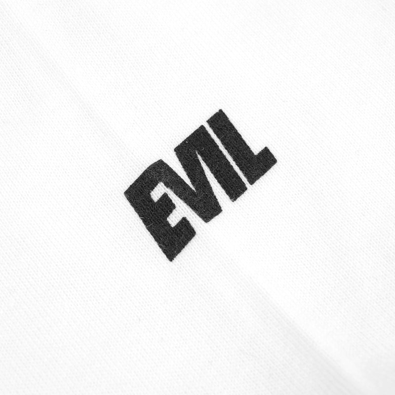 ロングスリーブTシャツ / EVIL LONGSLEEVE TSHIRT - OUTSIDER L22 WHITE