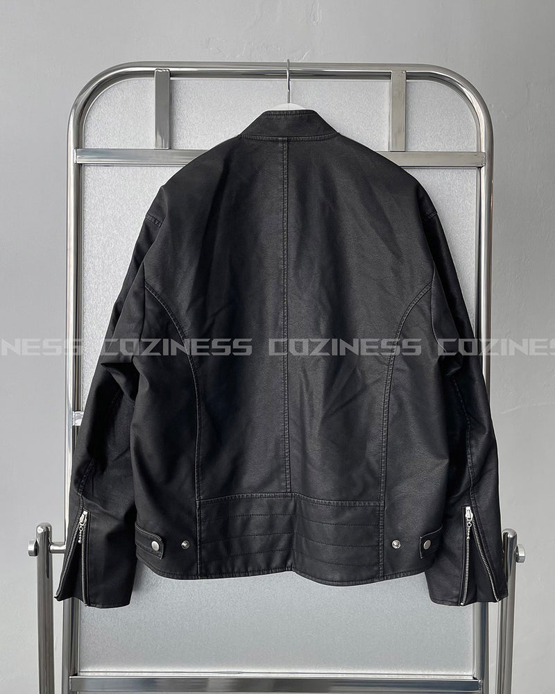 ビンテージY2Kレザージャケット / LN Vintage Y2K Leather Jacket (3 