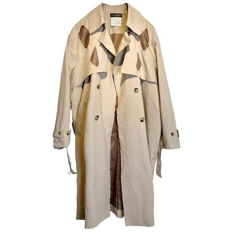 ボーンカッティングトレンチコート / surgery bone cutting trench coat 'beige'SURGERY/ {{  category }}